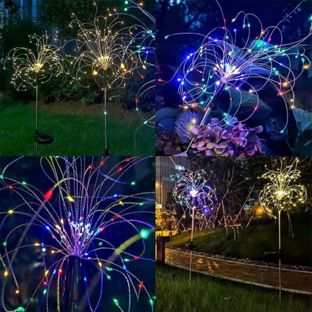 Solar Firework LED Lights