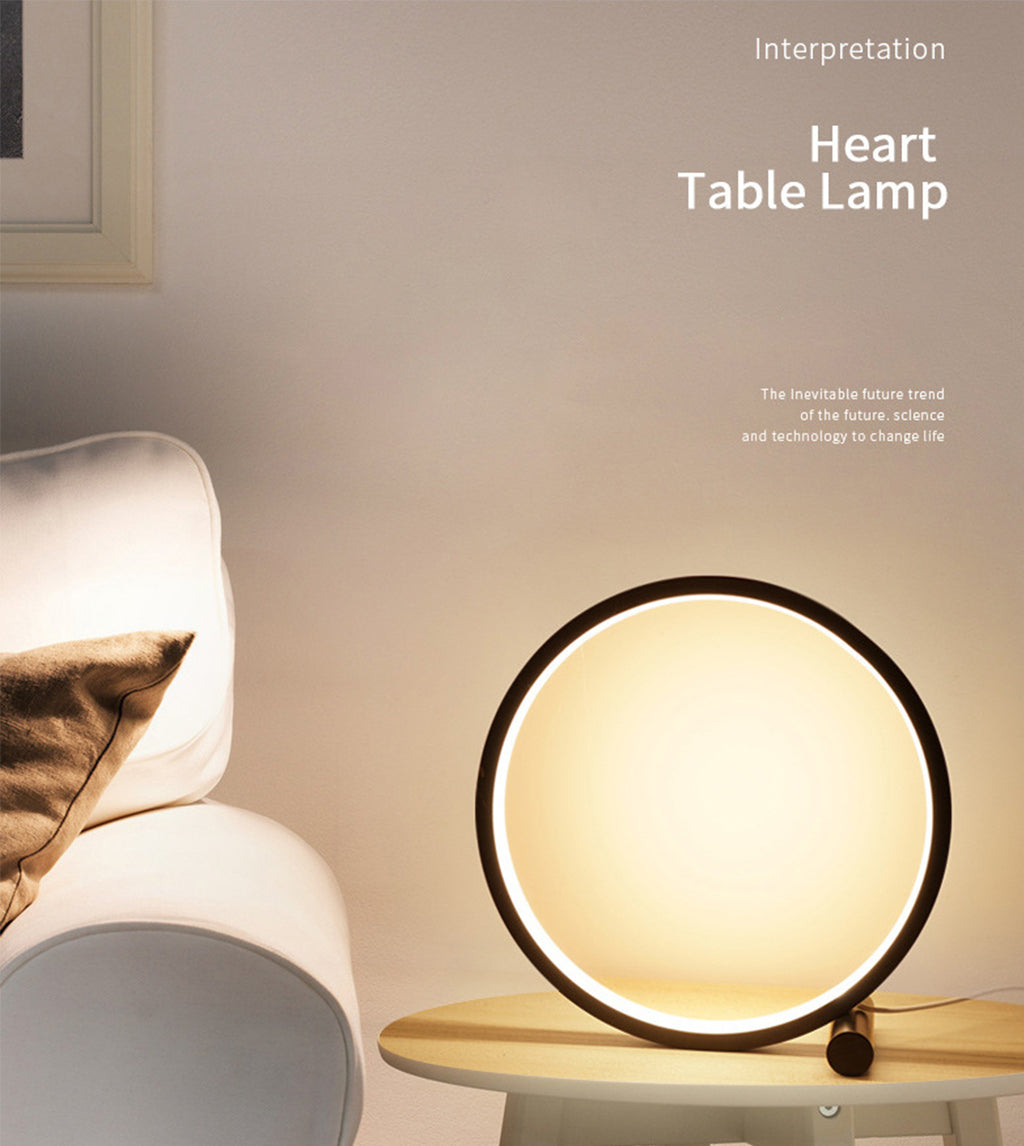 LED Circle Table Lamp