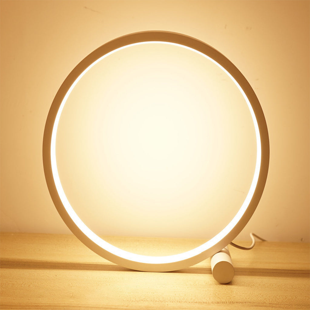 LED Circle Table Lamp