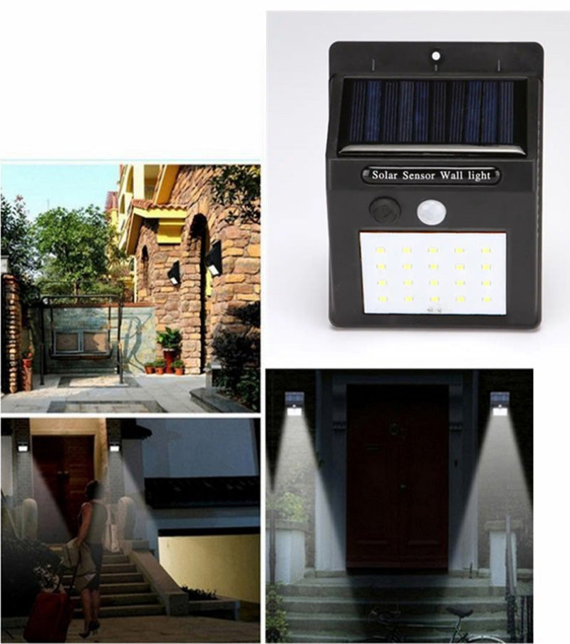 LED Solar Sensor Light