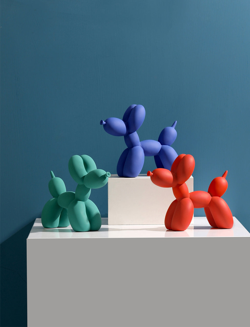 Matte Balloon Dog Sculpture