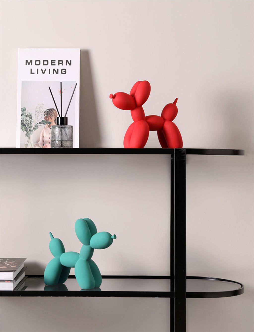 Matte Balloon Dog Sculpture