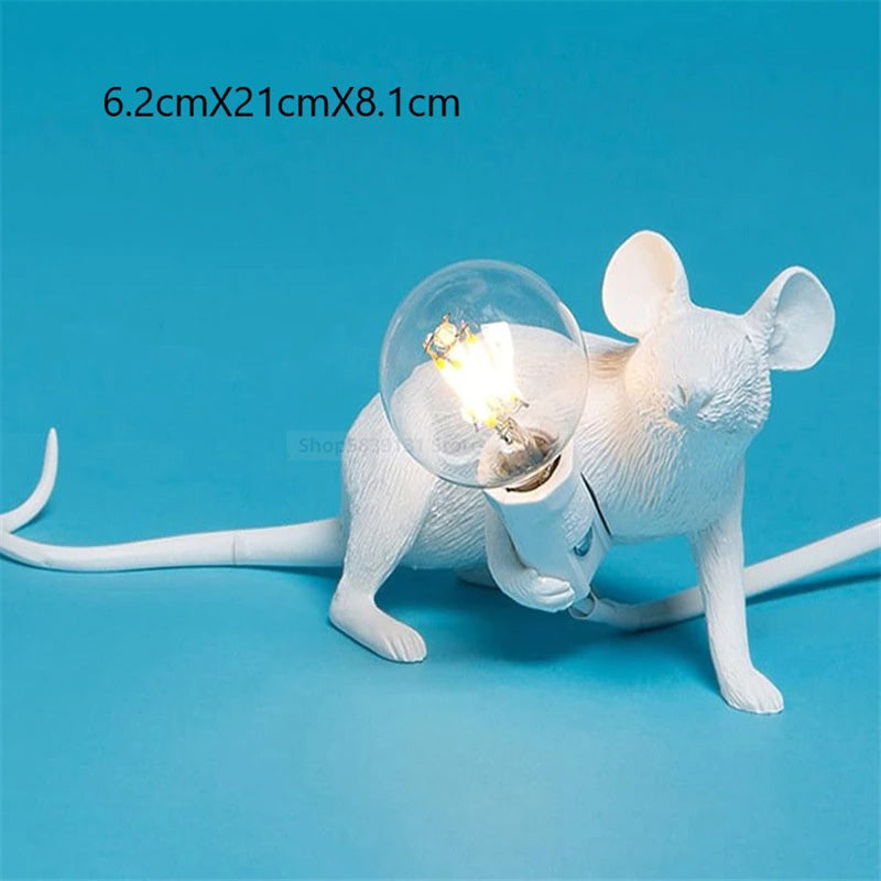 Mouse Shape Resin Creative Desk Light