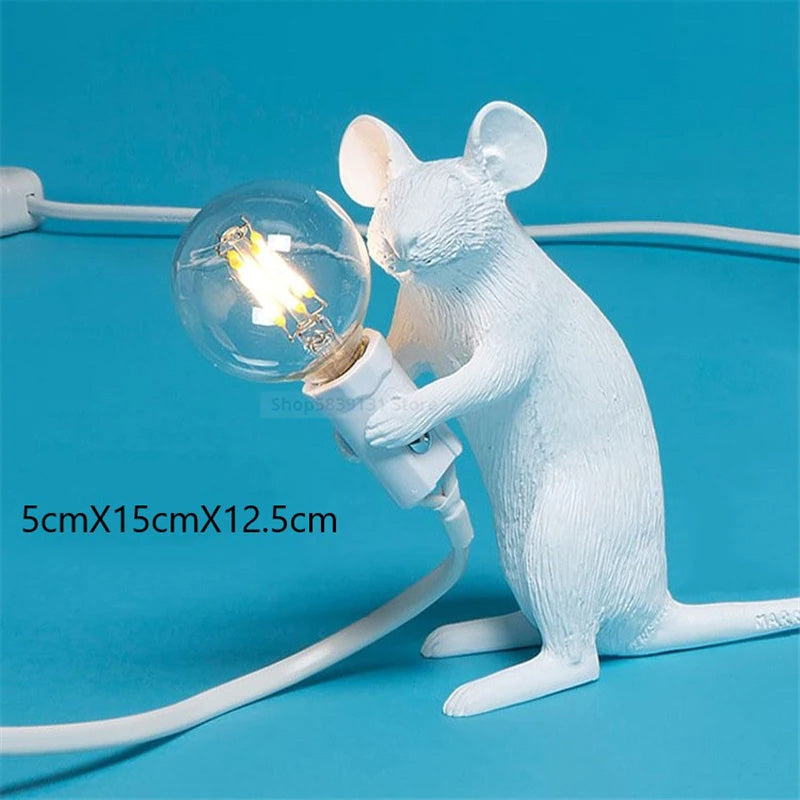 Mouse Shape Resin Creative Desk Light