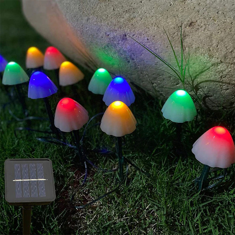 Mushroom String Solar Lawn Lamps