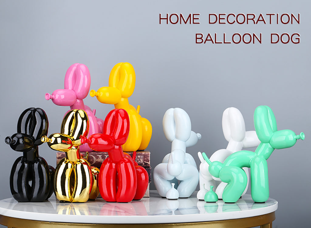 Poop Balloon Dog Sculpture