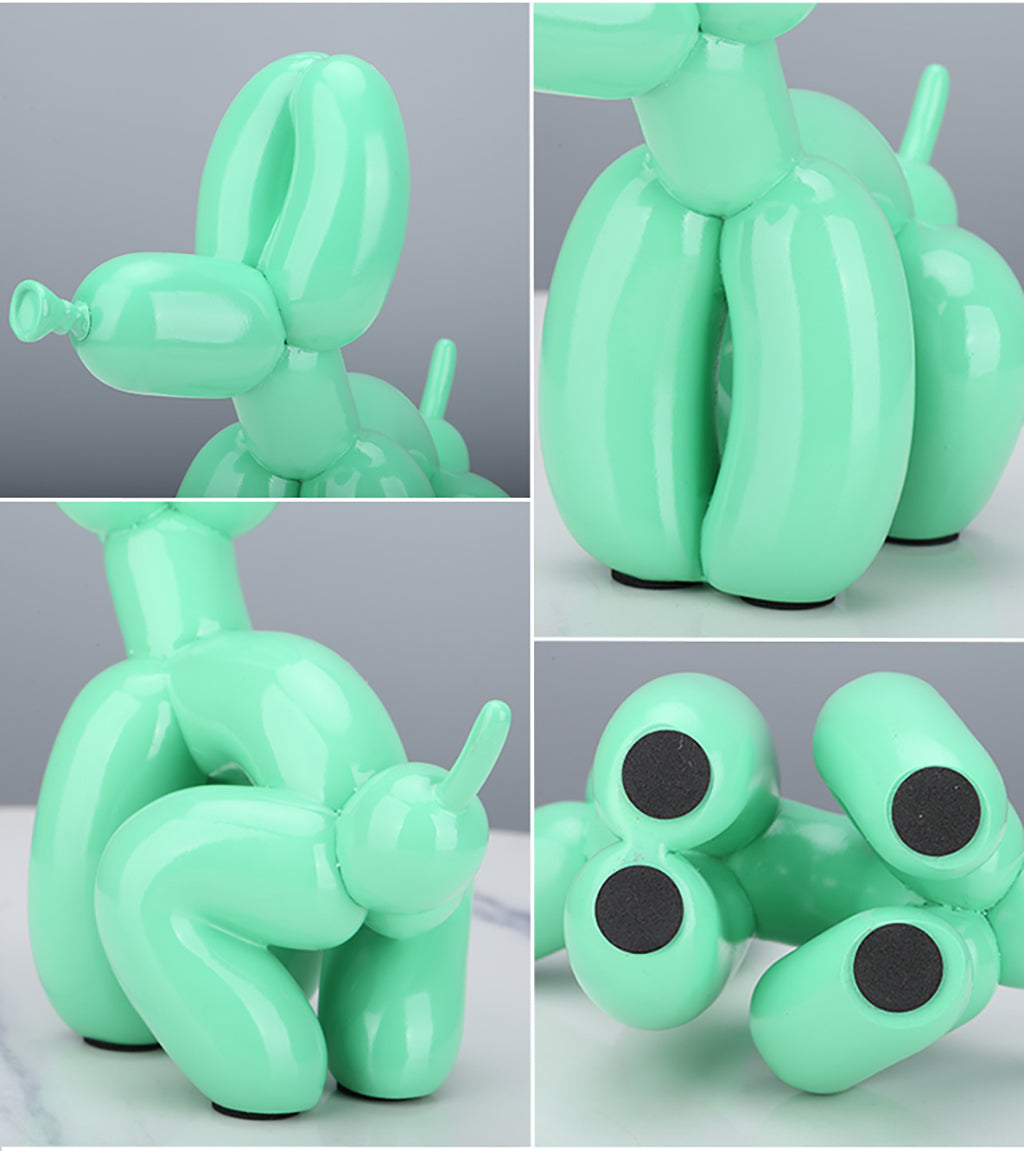 Poop Balloon Dog Sculpture