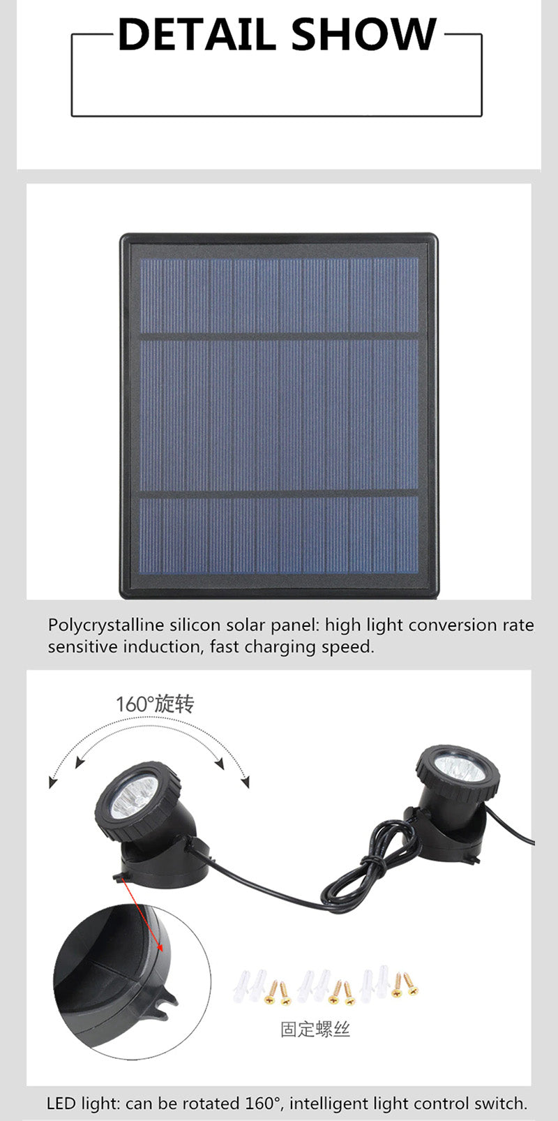 Solar Outdoors Lawn Light