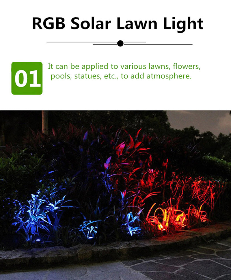 Solar Outdoors Lawn Light