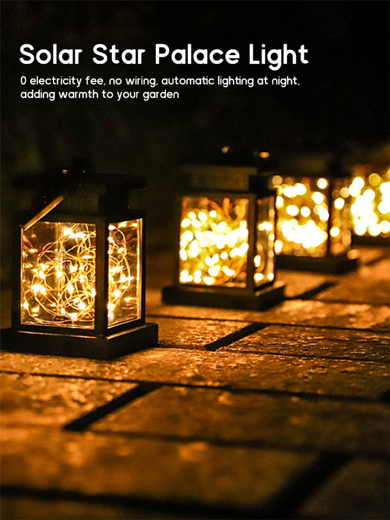 Solar Powered Outdoor Lantern