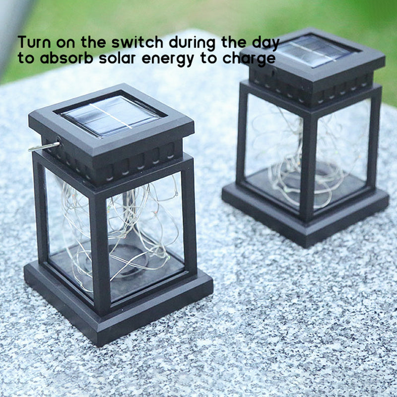 Solar Powered Outdoor Lantern