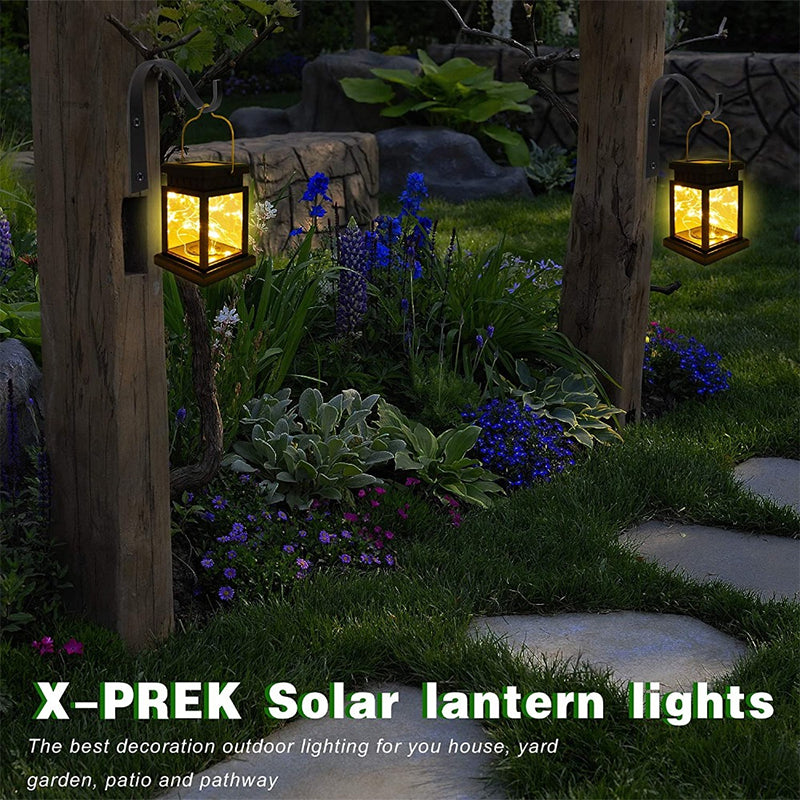 Solar Powered Outdoor Lantern