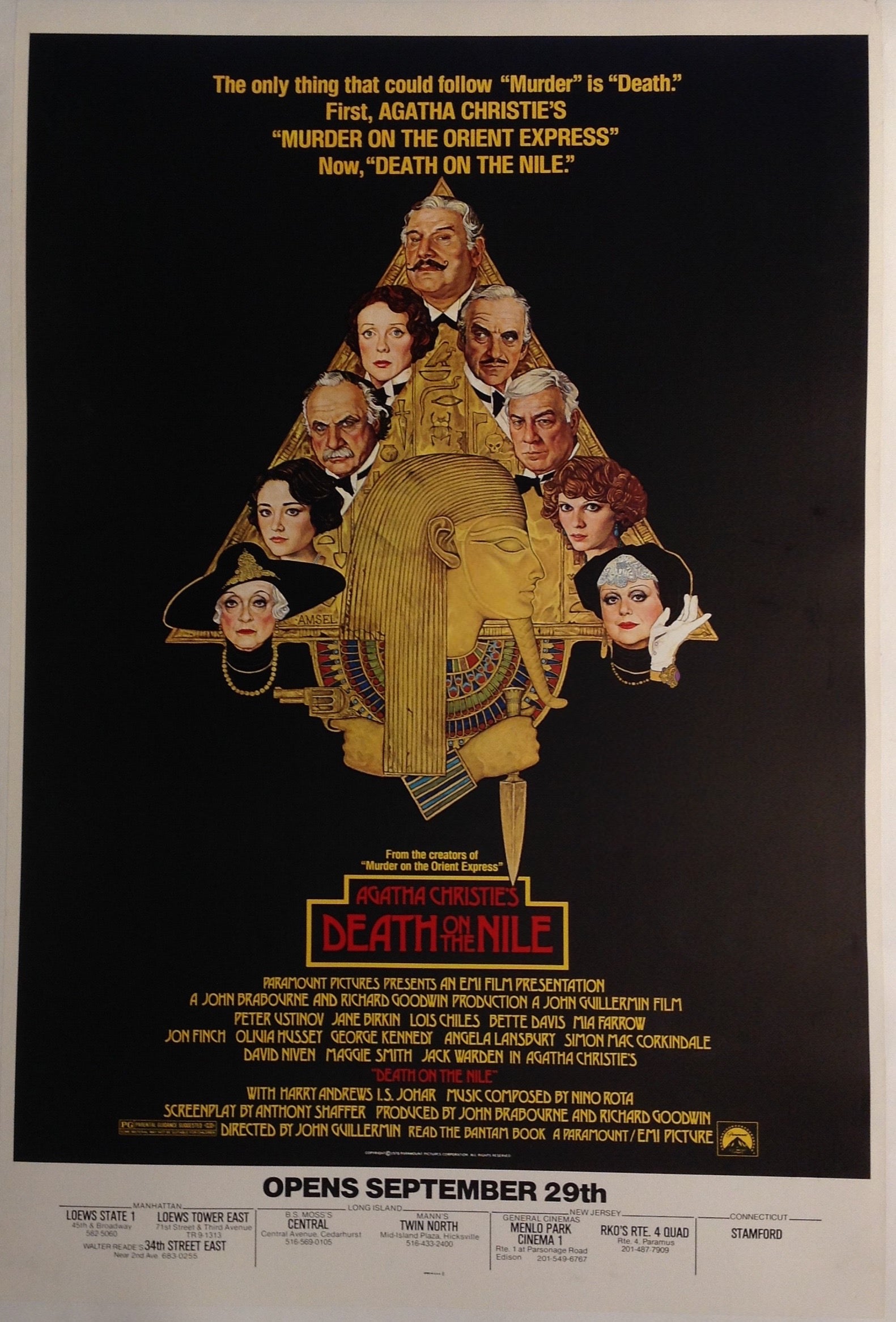 Death On The Nile Film Poster – Poster Museum