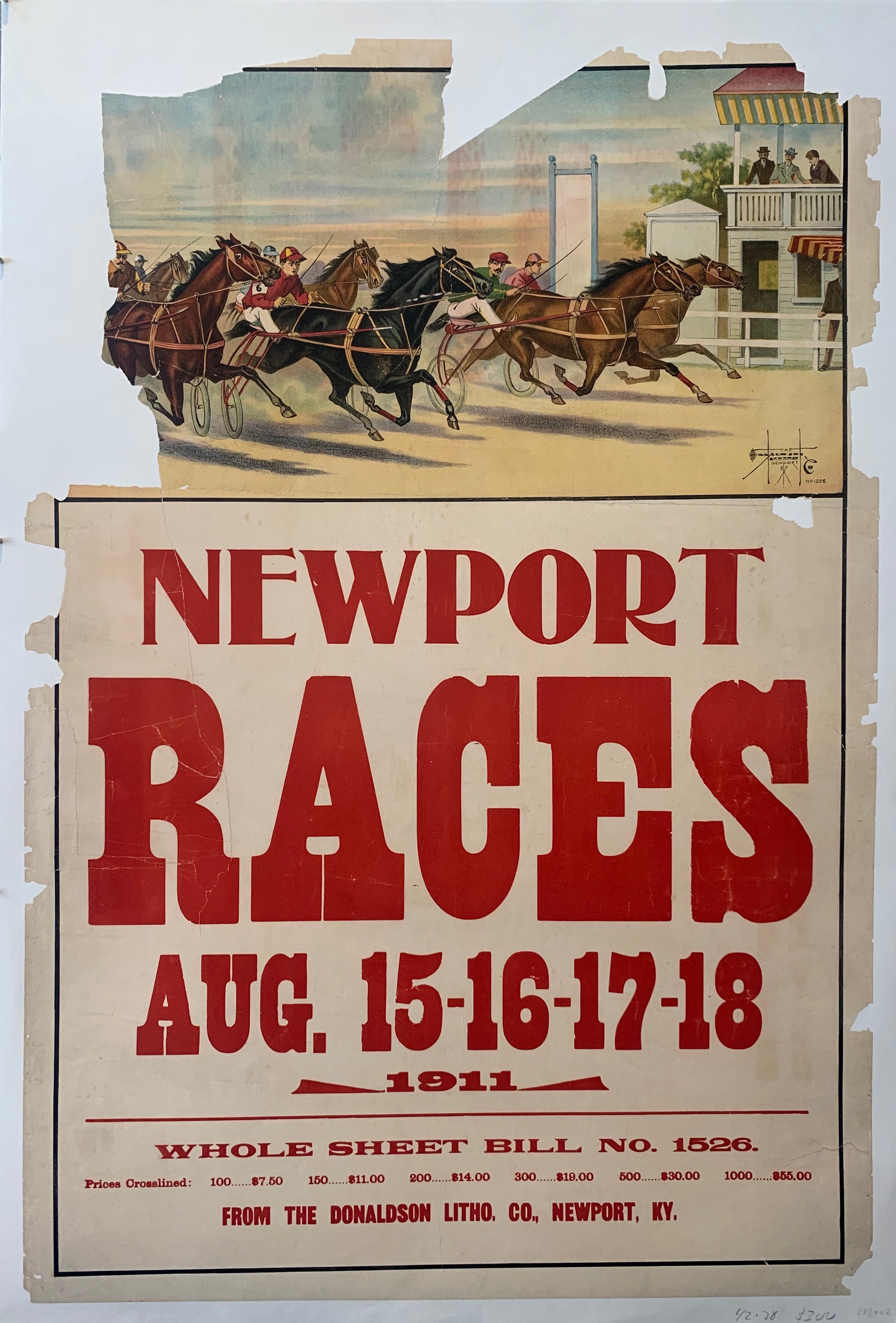Newport Races Poster Poster Museum