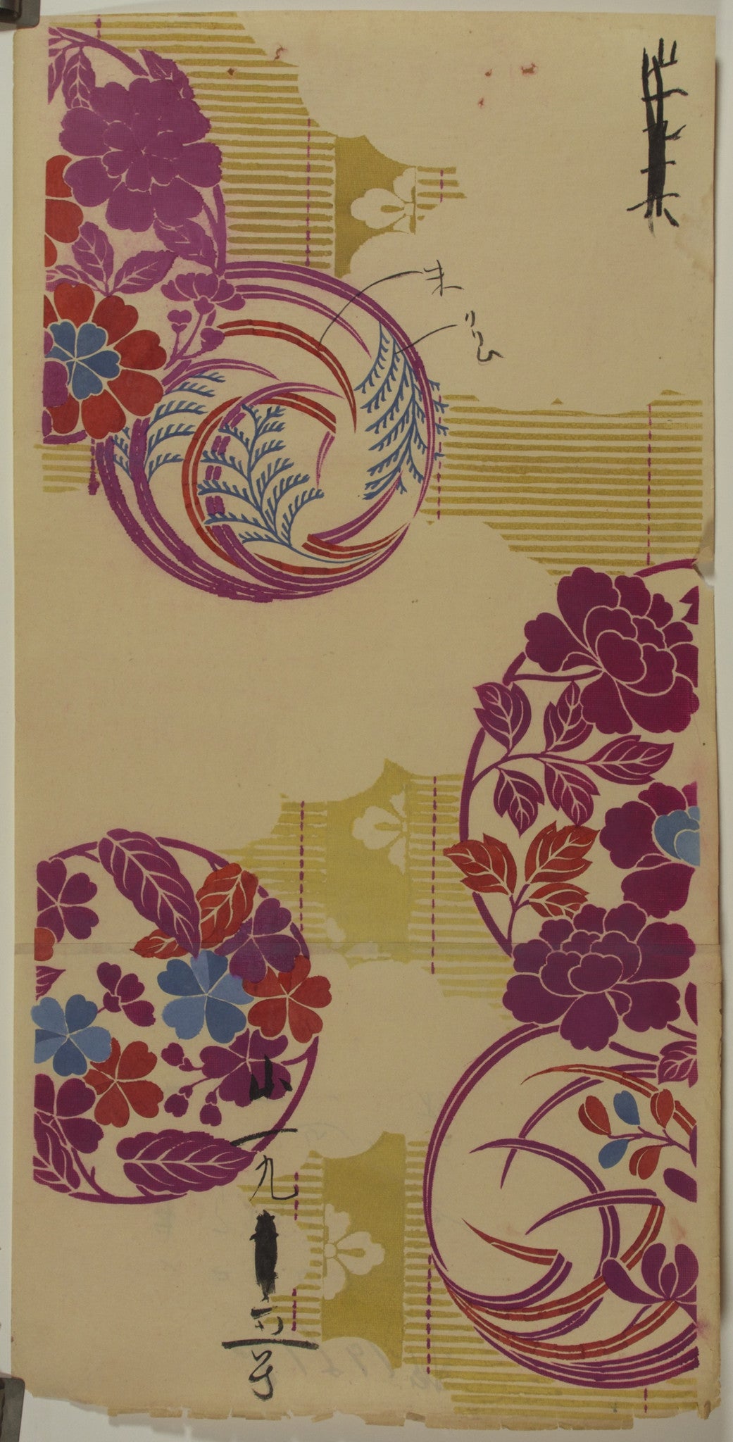  Japanese  Textile Design  Poster Museum