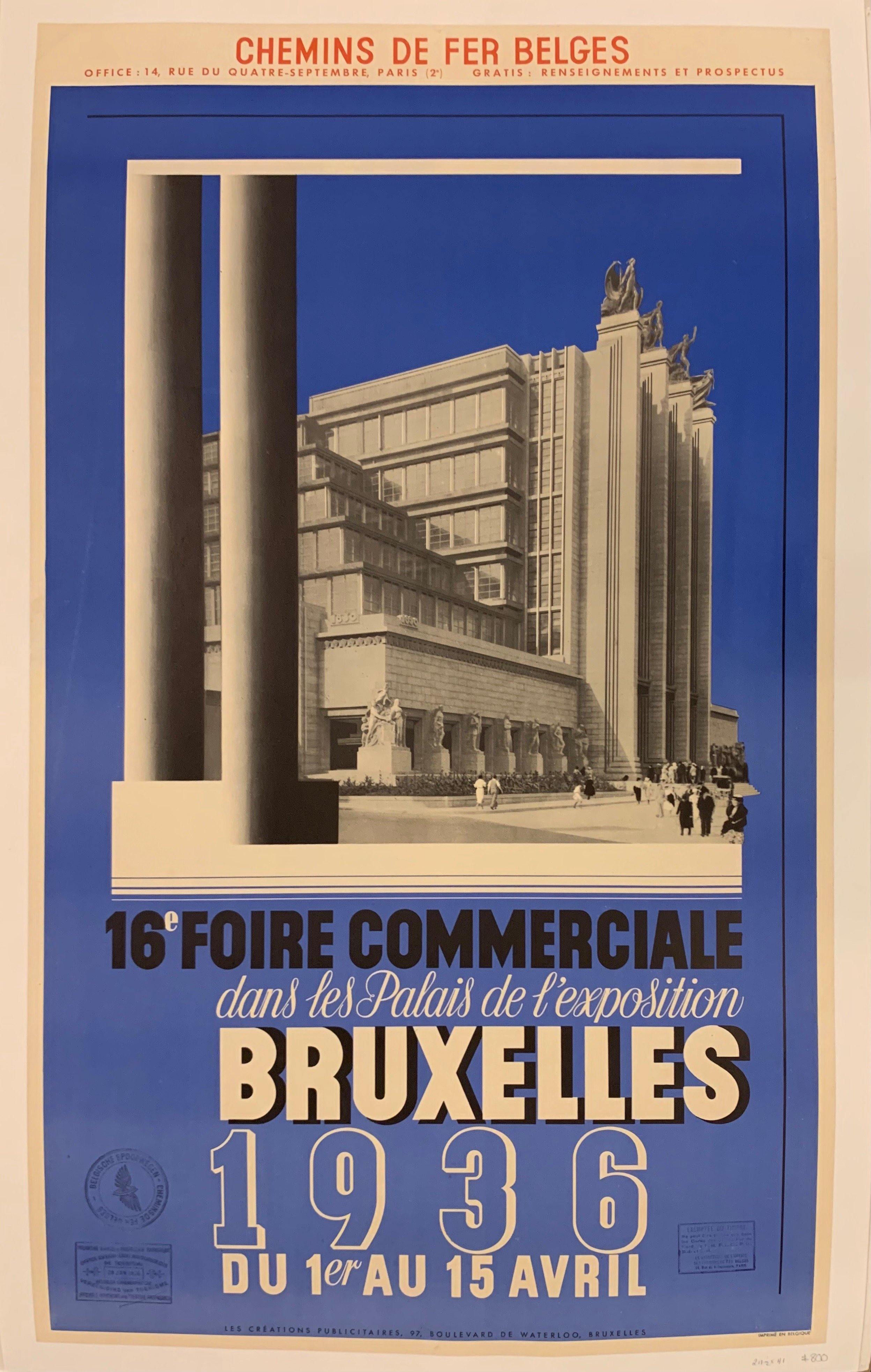 16e Foire Commerciale Poster ✓ – Poster Museum