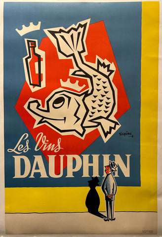 Les Vins Dauphin Poster ✓