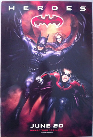 batman and robin poster 1997