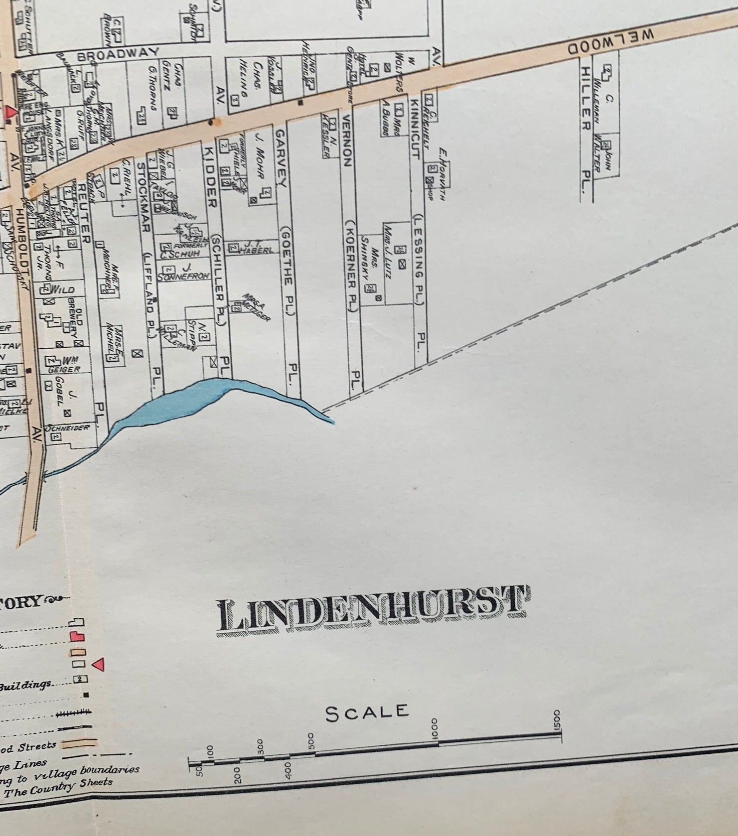 Long Island Index Map No 2 Plate 18 Lindenhurst Poster Museum   Z9f9UPv 2048x2048 