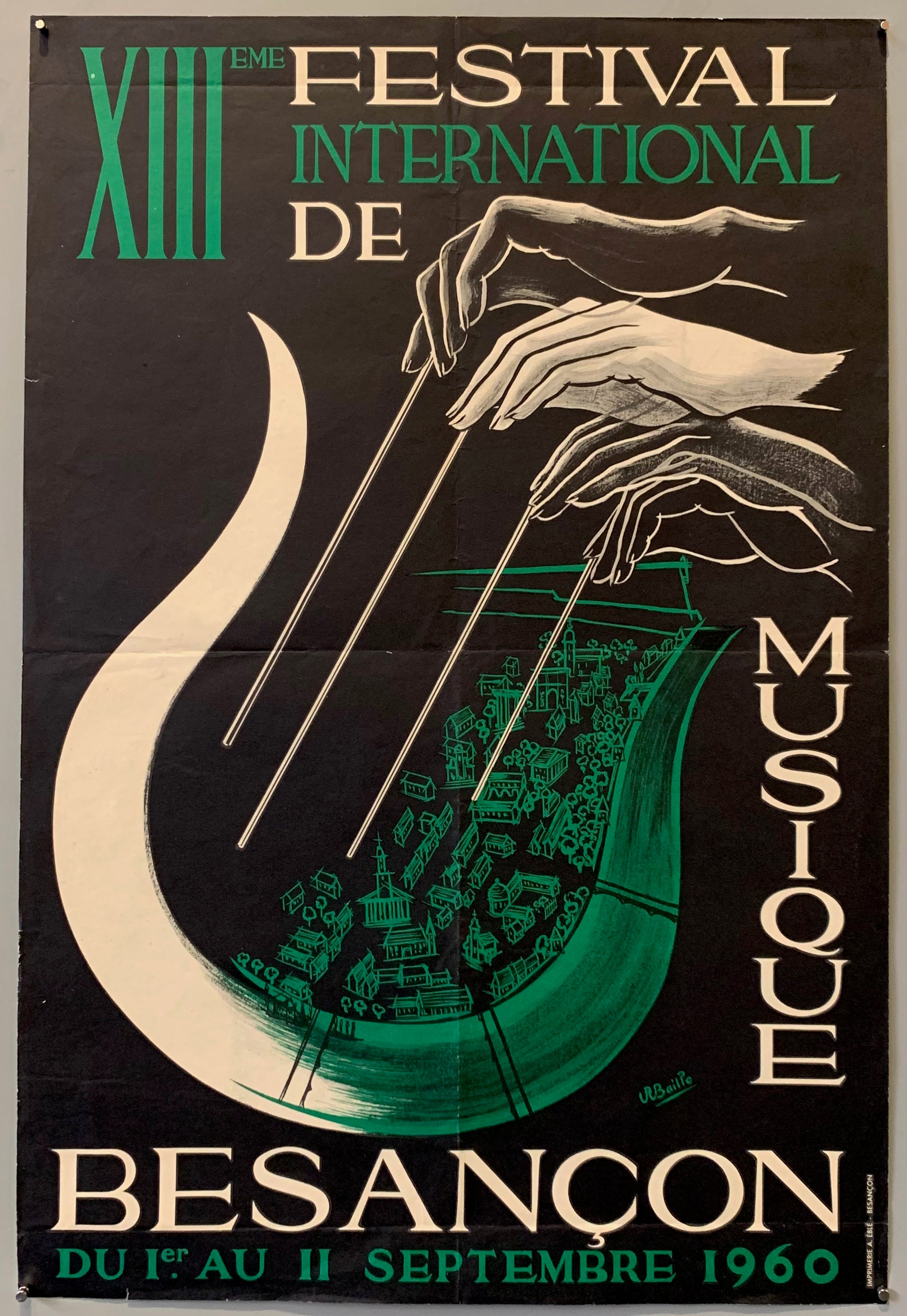 Festival International de Musique Besançon Poster Poster Museum