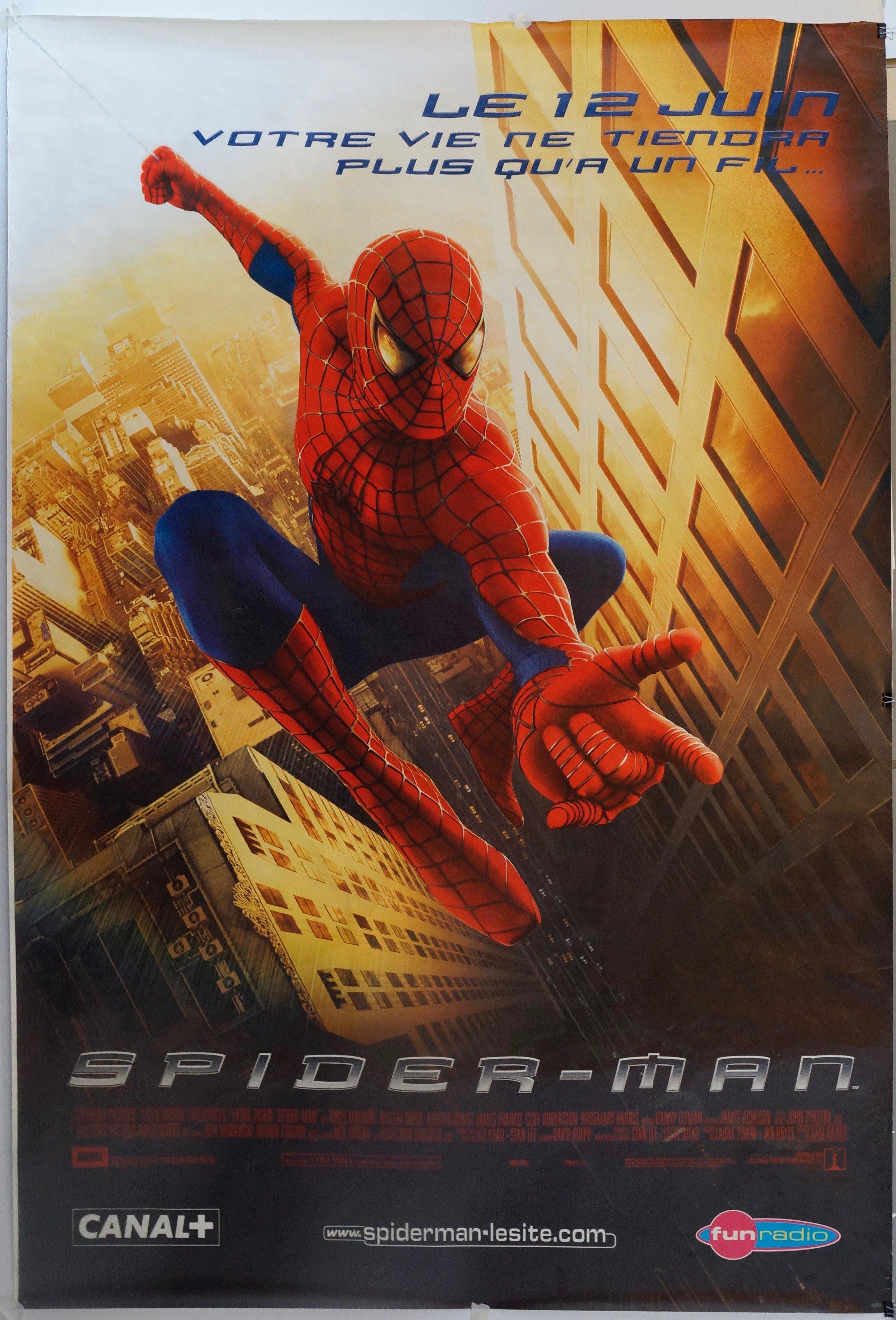 Spider Man Movie Poster 2002