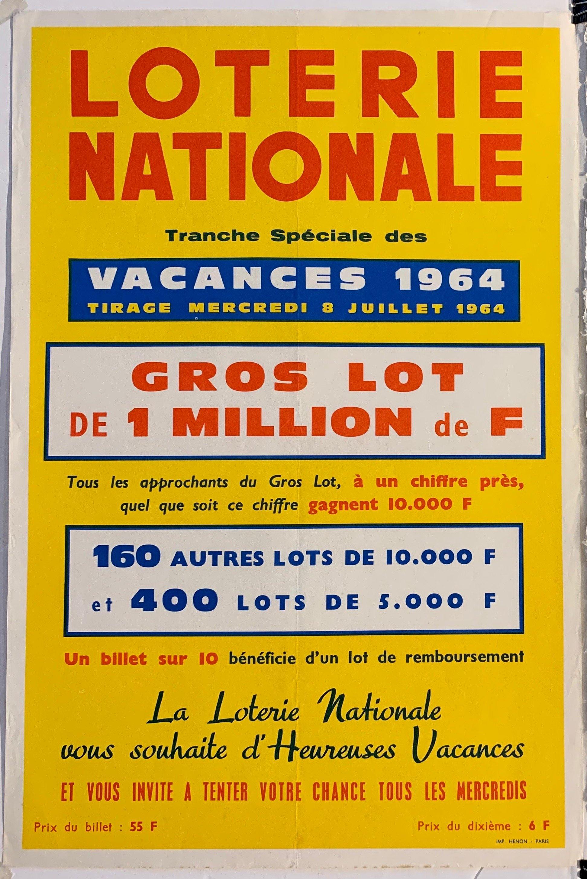 loterie nationale - Poster Museum