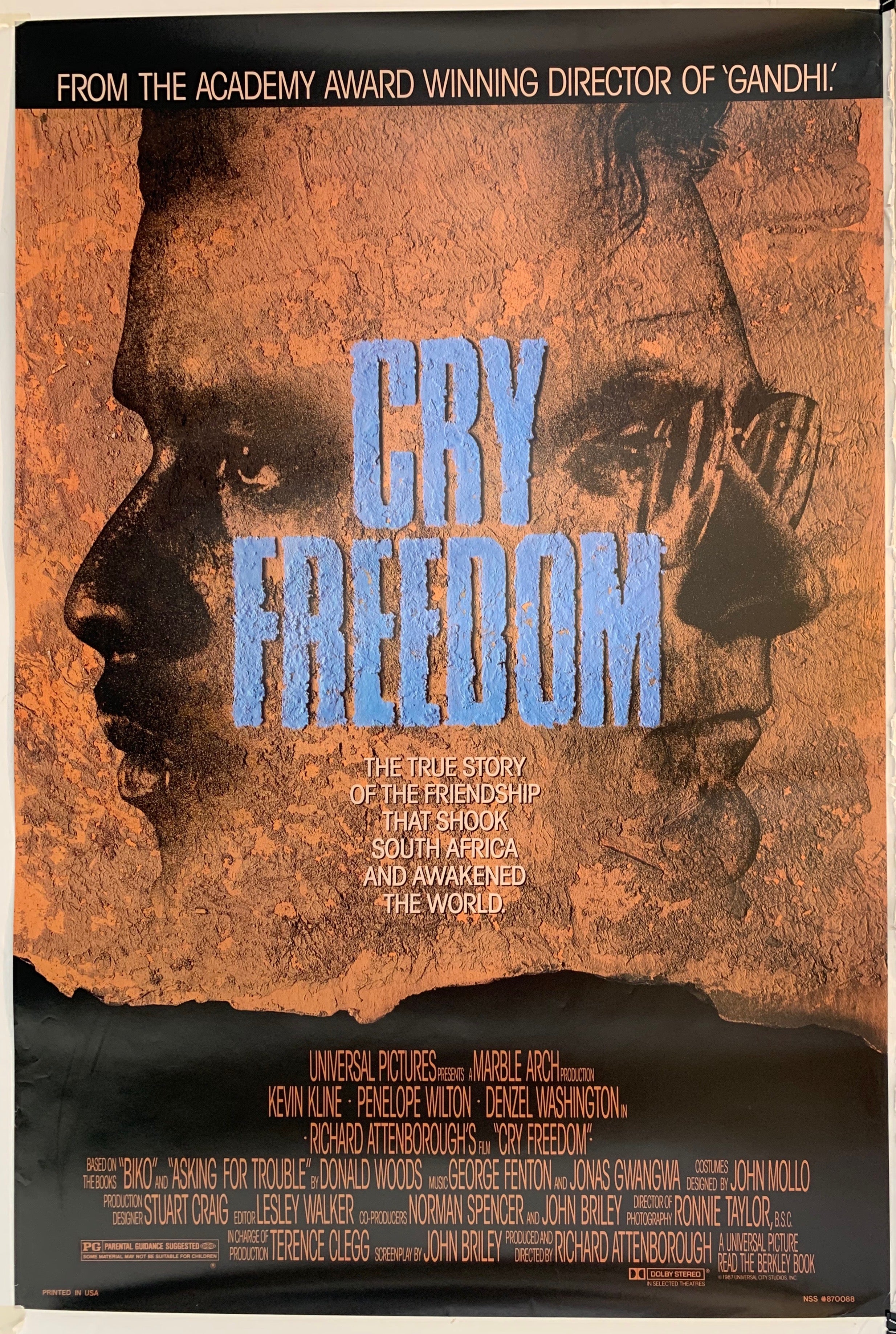 Cry Freedom Poster Museum