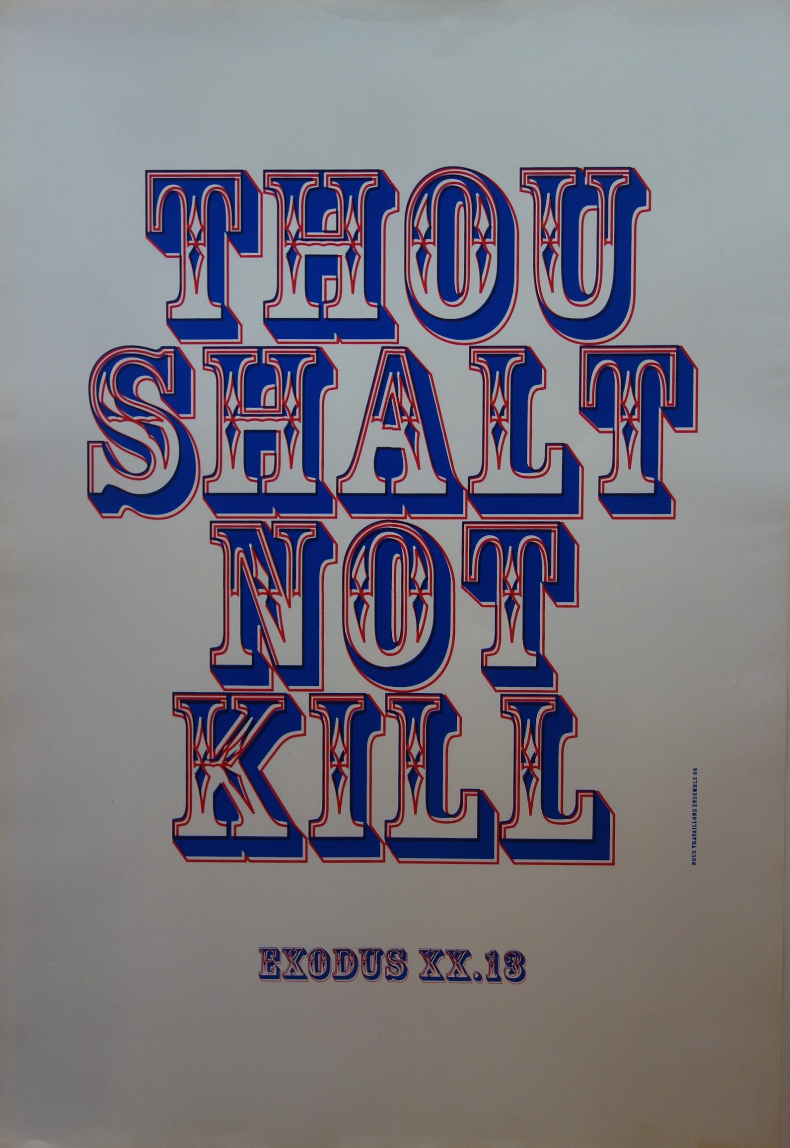 thou shalt not kill bible quote