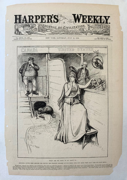 Harper's Weekly, 21 July 1883 – Poster Museum