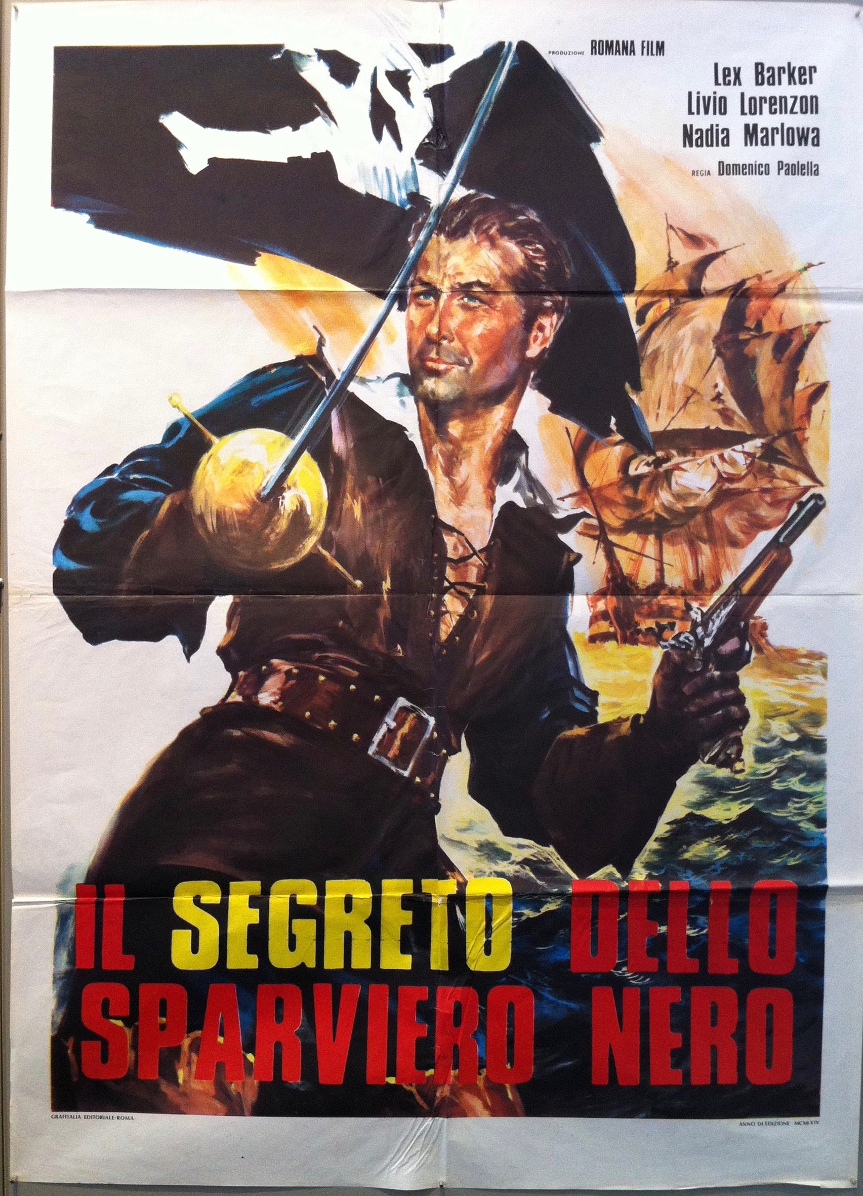 Il Segreto Dello Sparviero Nero – Poster Museum