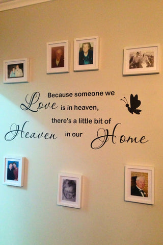 picture memorial wall idea