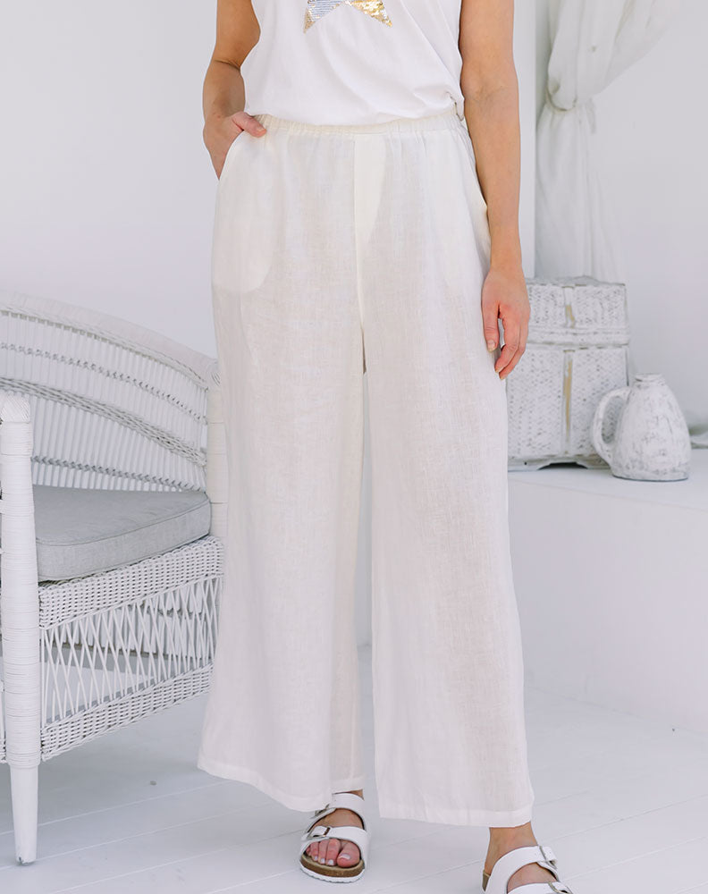 Sadie Pants - White