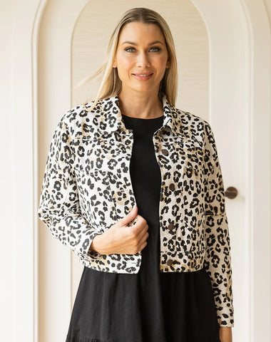 Featuring Our Harper Jacket - Leopard