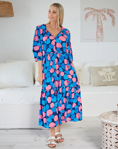 Featuring Our Lily Maxi - Bubblegum Print