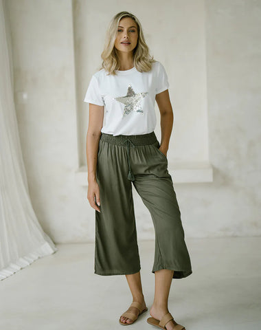 Featuring Our Sicily Pant - Army