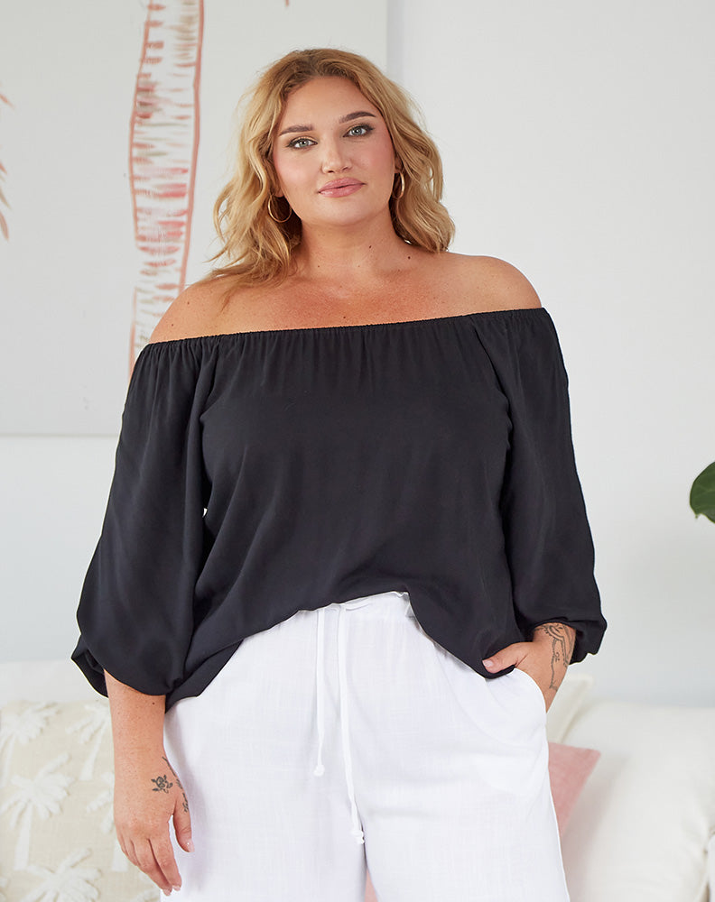 Byron Top -Black