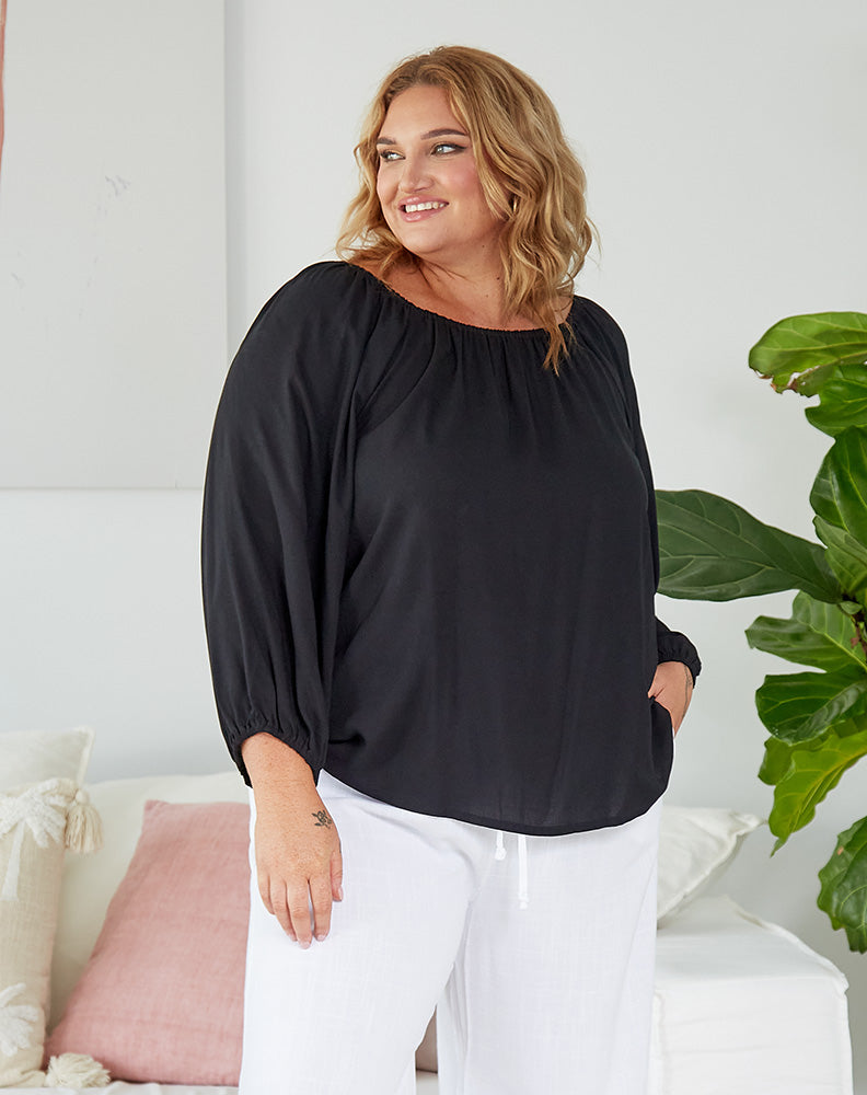 Byron Top -Black