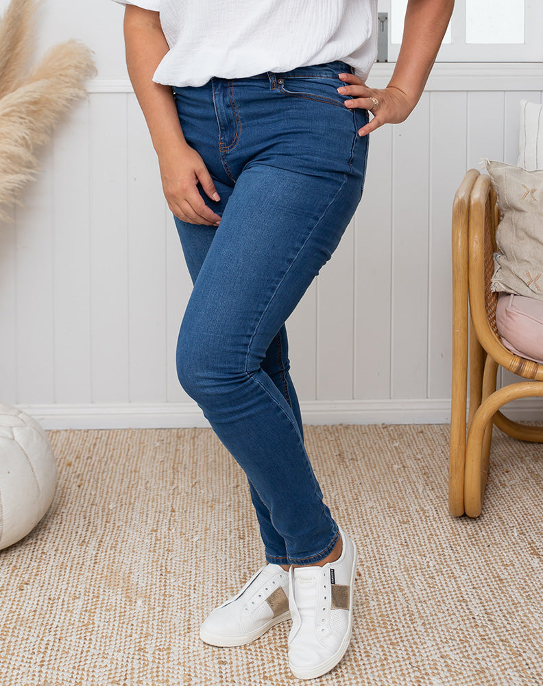 Skinny Leg Jean -Blue