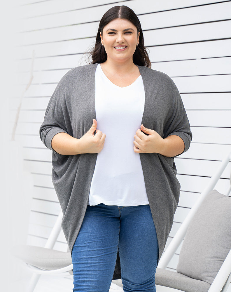 Festival Shrug -Charcoal