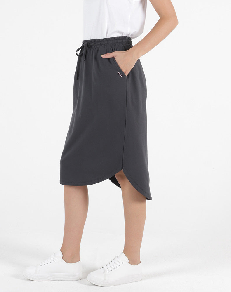 Ellen Skirt - Gunmetal