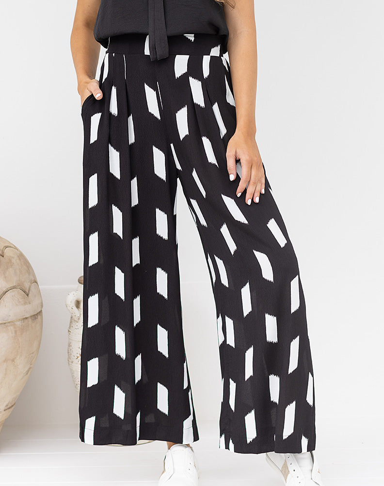 Bonnie Pant - Black/White