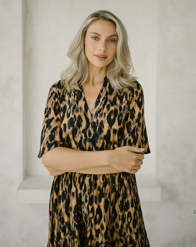 Izzy Dress - Animal