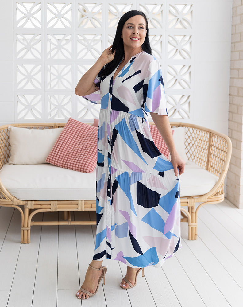 Izzy Dress - Geo