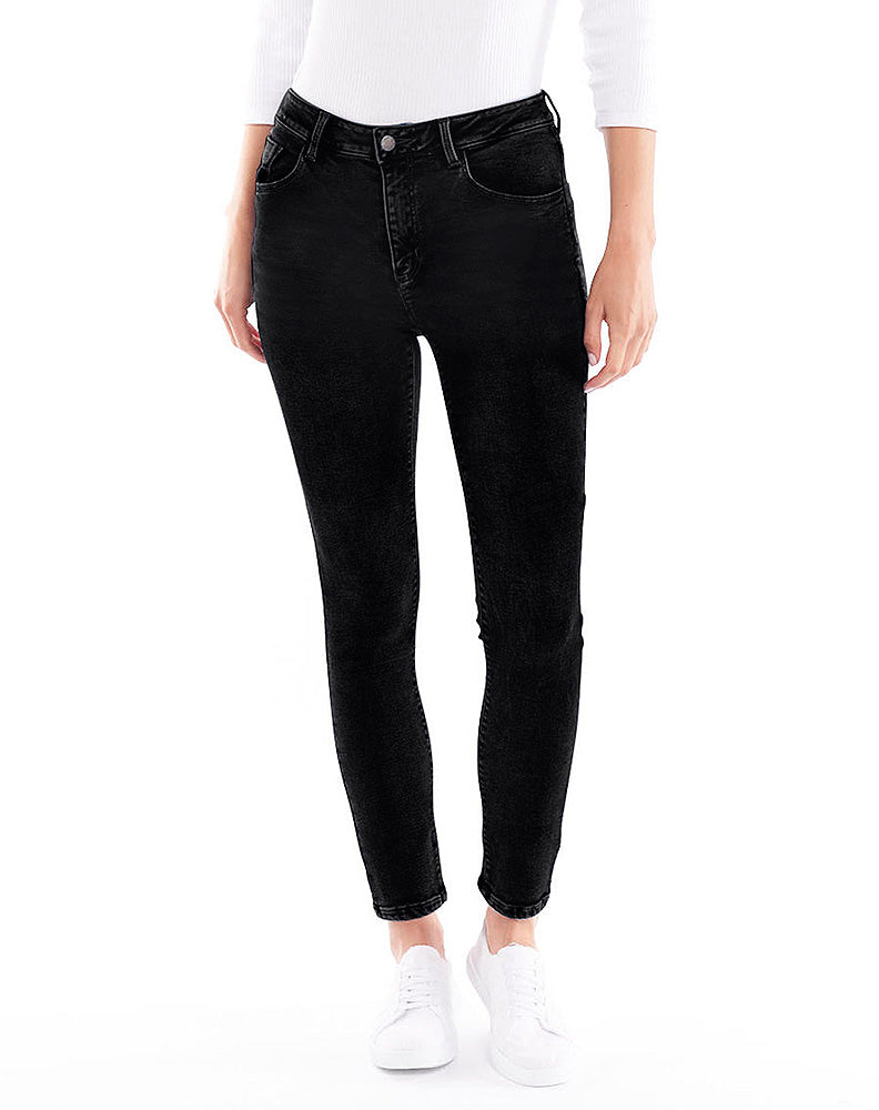 Larsa Slim Fit Jean - Black