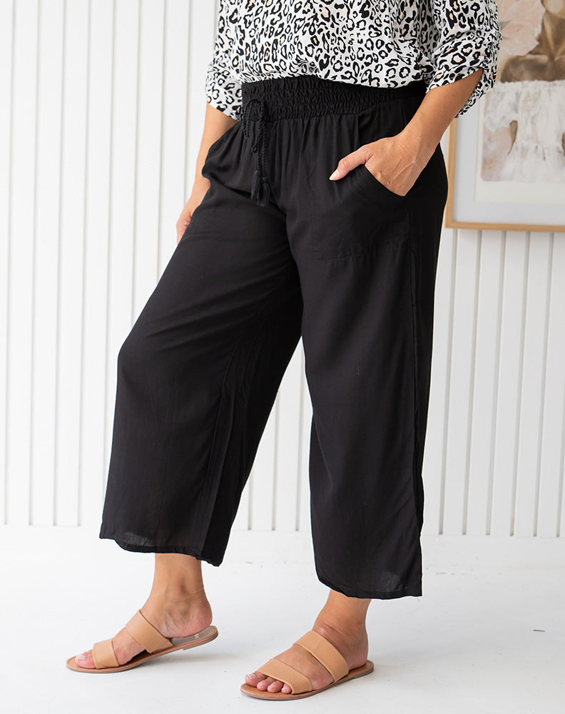 Sicily Pant -Black