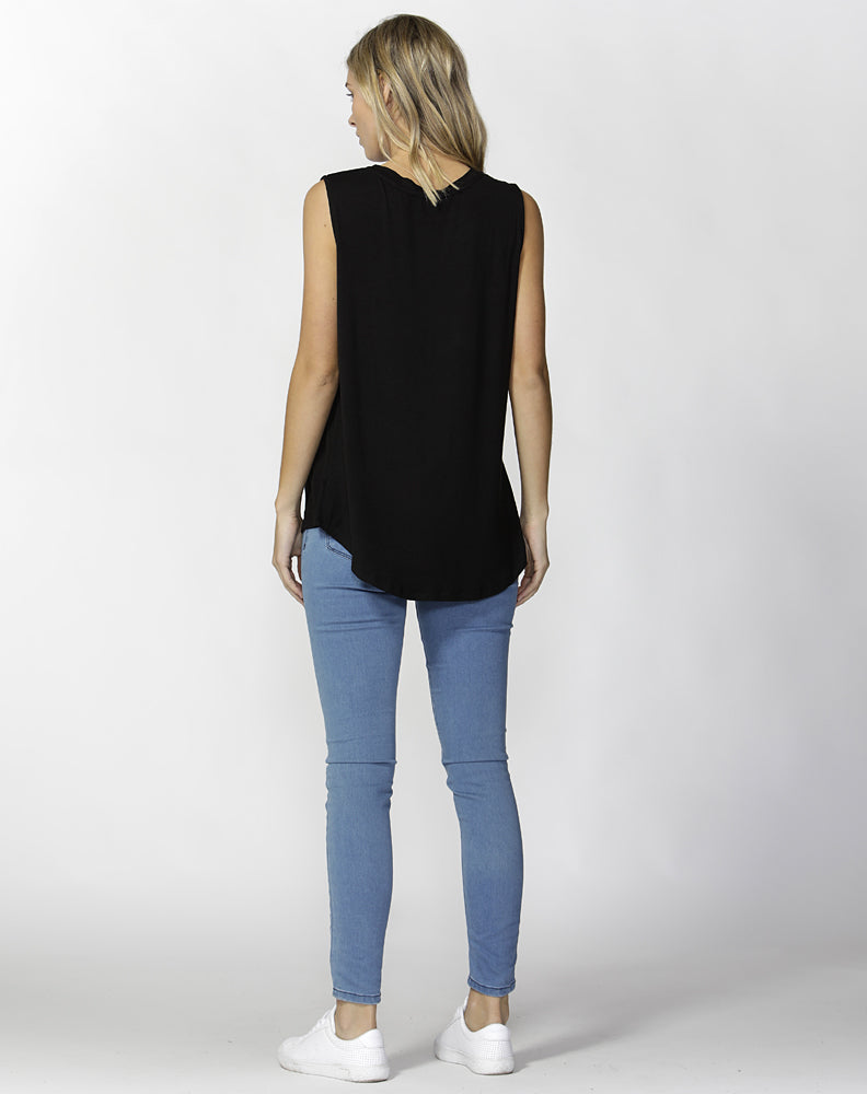 Capri Tank -Black