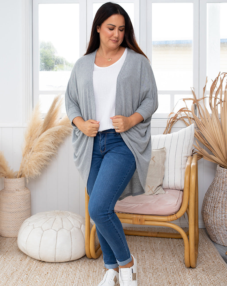 Festival Shrug -Light Grey