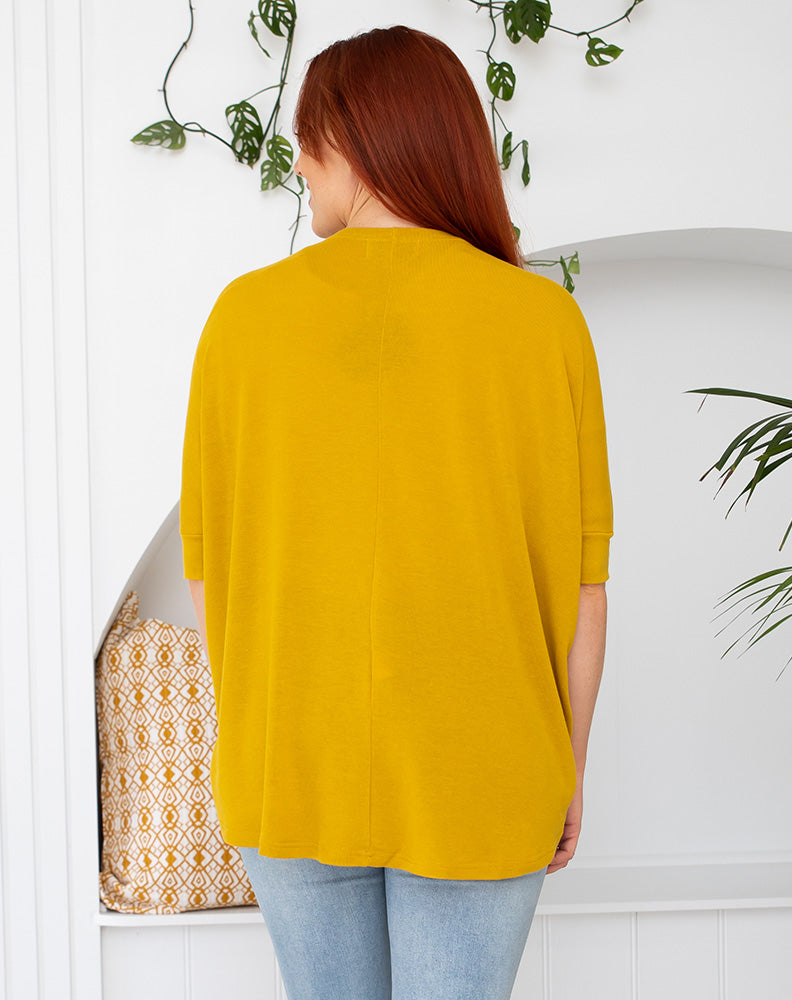 Mini Shrug - Mustard