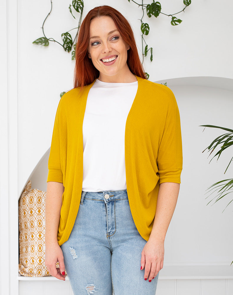 Mini Shrug - Mustard