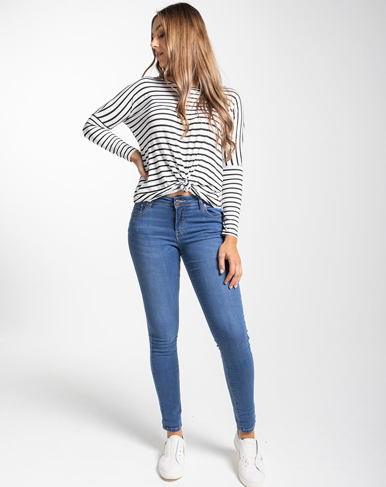 Skinny Leg Jean -Blue